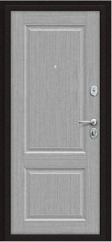 Товар Дверь Браво Optim X-2 6 см Антик Медный/Серый клен DIS007398